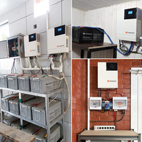Kit complet de système de stockage d'énergie solaire hors réseau avec batterie au plomb 5Kw 8Kw 10Kw 12Kw 20Kw 30Kw pour maison - Coût