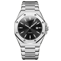 Montre chronographe pour homme, automatique, mécanique, de haute qualité, en acier inoxydable, étanche, sportive, personnalisée, montre-bracelet pour affaires