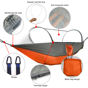 Sangles de levage réglables en nylon épaissies, portables, pour <span class=keywords><strong>hamac</strong></span>, camping, randonnée, voyage et usage extérieur – Offre Spéciale - Product Image 3