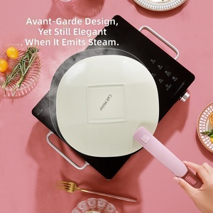 <span class=keywords><strong>Wok</strong></span> antiadhésif de 26 cm avec poignée magnétique détachable, multifonctionnel, facile à nettoyer, capacité de 2,5 L, revêtement céramique, compatible avec toutes les cuisinières, <span class=keywords><strong>pour</strong></span> 1 à 2 personnes - Product Image 4