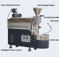 Torréfacteur à lit fluidisé portable commercial Garanti pour la torréfaction de grains de café à domicile