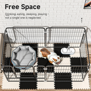 Trò Chơi Nhà Con Chó Lồng Cho Bán Tạm Thời Con Chó Hàng Rào XXL Con Chó Crate Con Chó Con Playpen Trong Nhà Con Chó Cũi Con Chó Bút Con Chó Playpen Con Chó Hàng Rào - Product Image 1