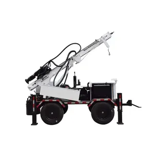 High quality super useful 150m 200m depth 45KW truck mounted water well making drilling machine low prices