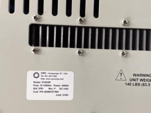 P/N 453567077981 EASYPARTS Amplificador <span class=keywords><strong>RF</strong></span> para Scanner de Ressonância Magnética, Alta Estabilidade, Baixo Ruído, Compatível com Muitas Marcas de Laboratório - Product Image 4