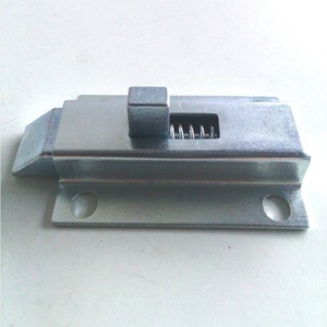 Loquet de porte en forme de papillon en alliage de zinc MSZ-103 avec mécanisme à ressort réversible pour portes industrielles - Product Image 3