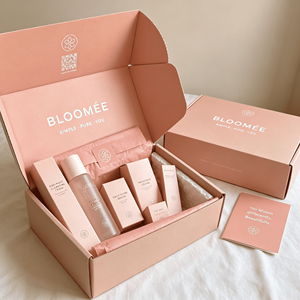 Lip Sleeping Mask Skin Care Branded <b>Shipping</b> Packaging Corrugated Mailer <b>Box</b> E Flute Die Cut Mailer <b>Box</b> Custom Packaging - Product Image 1