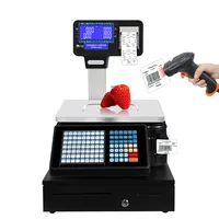 Nouvel ordinateur tactile POS étanche de 15 pouces avec interface USB Android/Windows 10 4 Go/8 Go/16 Go de RAM 64 Go-512 Go de SSD
