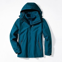 Veste 3-en-1 de luxe pour homme, style designer, multi-couleurs, grandes tailles, avec doublure amovible, imperméable, idéale pour le travail et les activités de plein air – Nouveauté usine, vente chaude