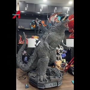 Godzilla <span class=keywords><strong>vs</strong></span> <span class=keywords><strong>Kong</strong></span>: Estatua Gigante Luminosa, Escultura de Monstruo, Modelo Coleccionable en Caja - Product Image 2