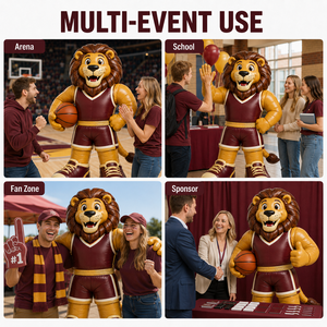 Uniformi Gonfiabili Personalizzate per Squadre e Decorazioni Gonfiabili per <span class=keywords><strong>Mascotte</strong></span>, Adatte per Partite di Basket e Feste dei Tifosi - Product Image 4