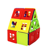 Promoción de 60 Piezas, Bloques de Construcción Magnéticos DIY, Material ABS, Juguetes Magnéticos de Coche para Niños, para Juego Creativo
