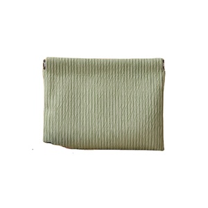 Sac de rangement multifonctionnel en cuir PU à fermeture automatique, style pochette, pour câbles de données et maquillage, mini pochette portable type enveloppe rouge - Product Image 1