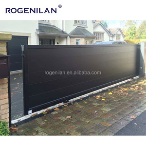 ROGENILAN Últimos Diseños de Portones Principales, Entrada Automática, Vallas de Aluminio, Puertas, Puerta Corredera Moderna para Casa, Puerta Exterior - Product Image 4