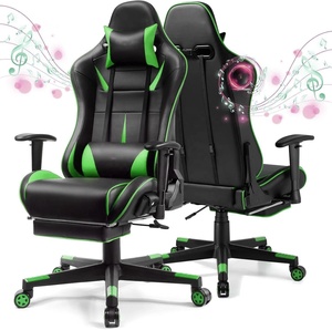 Fauteuil de Gaming Ergonomique et Réglable en Hauteur pour <span class=keywords><strong>PC</strong></span>, Esports et Course, avec Fonction Massage – Idéal pour les Gamers Confirmés - Product Image 2