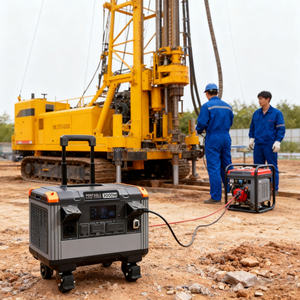 Station d'alimentation portable BIGINVERTER 3000W pour chantier de construction, plateforme de forage et utilisation d'équipements industriels - Product Image 1