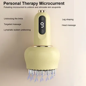 <span class=keywords><strong>Cepillo</strong></span> de Masaje Meridian Eléctrico Gua Sha Recargable con Terapia de Luz Roja y Función Vibratoria para Alivio del Dolor en el Hogar - Product Image 5