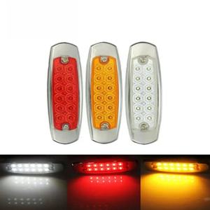 Luz de Advertencia de Tráfico para Camiones y Remolques, 12 LED, 8W, 12-24V, Roja/Amarilla/Blanca, 2 Años de Garantía - Product Image 3