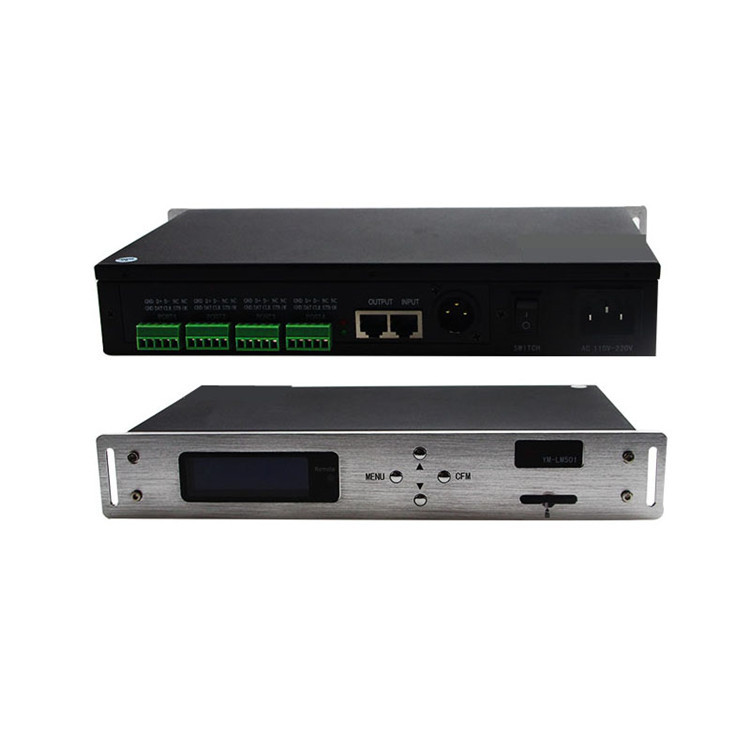 Хорошее качество, программируемый светодиодный основной контроллер DMX 512 RGB RGBW