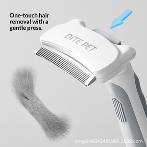 Peine para el Cuidado de Mascotas para Perros y Gatos, Eliminación de Pelo con un Solo Toque, Elimina el Pelo Suelto para Border Collies y Ragdolls - Product Image 3