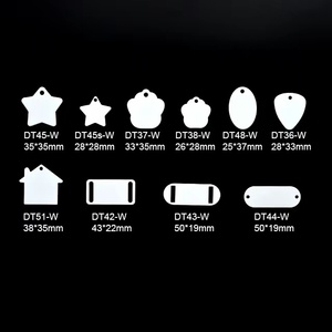 Màng Bảo Vệ Thẻ Pet Thẻ Id Chó Thăng Hoa Màu Trắng Quà Tặng Doanh Nghiệp Kim Loại Thẻ Pet Phổ Biến Bằng Nhôm Hình Động Vật Phổ Biến Nhiều Kích Cỡ - Product Image 5