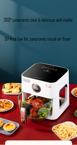 Freidora de aire <span class=keywords><strong>Visual</strong></span> para el hogar, máquina de chips inteligente multifunción, freidora eléctrica automática - Product Image 6