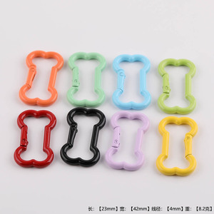 ตัวล็อคแบบสปริงทำจากโลหะผสมสังกะสีหลากสีสัน สำหรับงาน DIY กระเป๋า เครื่องประดับ อุปกรณ์ตกแต่งโลหะขนาดเล็ก - Product Image 3