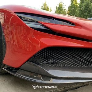 Accessoires de voiture en fibre de carbone sèche, kit carrosserie style OEM pour <span class=keywords><strong>Ferrari</strong></span> SF90, pièces automobiles - Product Image 3