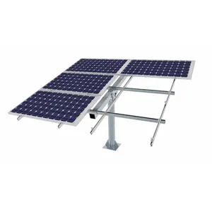Hot Selling Aluminium PV System Profile Smart Design Solar Panel Pole Mounting System Large-Scale Solar Panel Pole Mount