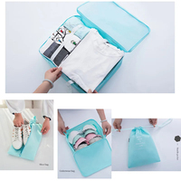 Ensemble de 7 cubes de compression personnalisés pour organiser les voyages, sacs de rangement pour valises, vêtements, sous-vêtements, cosmétiques, sac de voyage