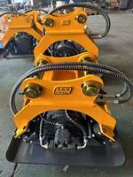Compacteur hydraulique en acier allié YYG pour engins de construction, moteur pour excavatrices de 1,5 à 3,5 tonnes, pour un compactage efficace du sol