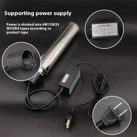 Stérilisateur ultraviolet purificateur d'eau tuyau de débordement en acier inoxydable lampe UV équipement de traitement de l'eau domestique caractéristique de débordement
