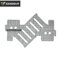 Plaque adaptatrice tactique IDOGEAR simple rangée 45 °   Système Molle angulaire pour ceinture, randonnée, airsoft, activités de plein air