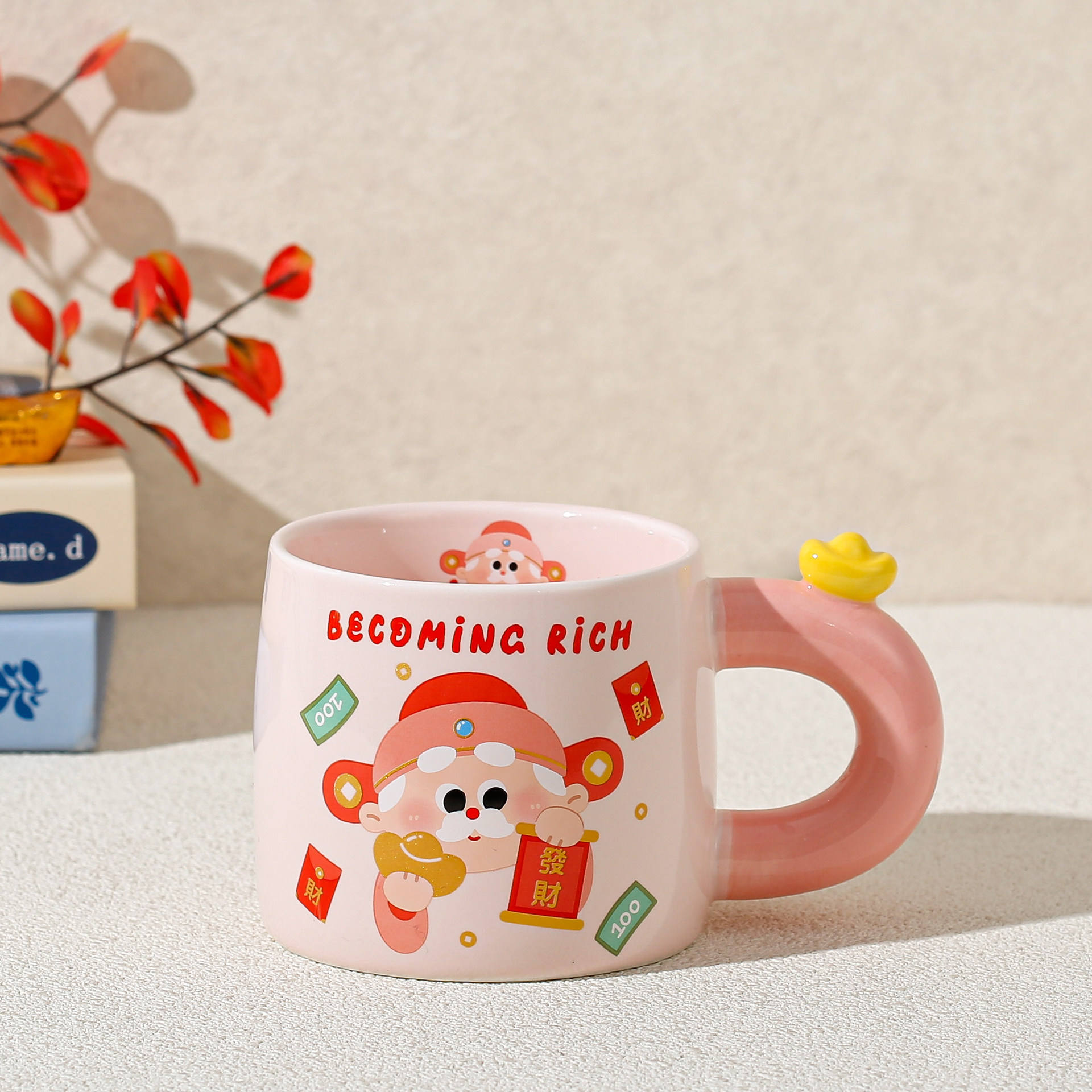 C ร่ำรวย