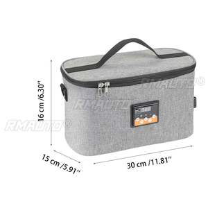 Electric Car Heating <b>Lunch</b> <b>Box</b> case Food Portable Oven 12V Warmer Lightweight Car Food Milk Warmer for <b>Work</b> Picnic Road Trip - Product Image 4