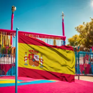 Wholesale Flags Of Spain Country World 68D Polyester Printed Spanish Spain Flag