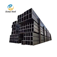 Tubo Cuadrado de Acero al Carbono ASTM A500 Gr B, Tubería Cuadrada Soldada ERW 50x50 100x100 150x150