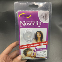 Dispositif anti-ronflement en forme de U pour femmes et hommes bouchon de ronflement de sommeil magnétique en silicone respirer pince en plastique correcteur de tondeuse