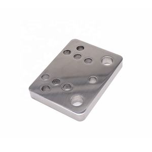 Ustom-placas de acero inoxidable pulido de precisión, placa superior CNC, placa inferior - Product Image 1