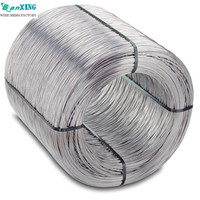 Usine Q195 Q235 Brin Fil d'acier galvanisé Fil de liaison flexible