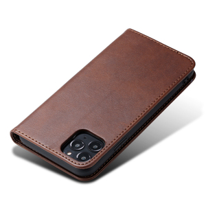 Bao Da Điện Thoại Di Động Có Khe Cắm Thẻ Từ Lật Da Bò Folio Ngăn Da Ví - Product Image 4