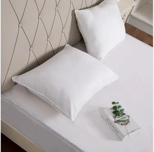 Literie en option pour les lits, adaptée à ceux qui dorment sur l'abdomen <span class=keywords><strong>ou</strong></span> sur les côtés avec des oreillers carrés en fibres synthétiques en relief - Product Image 3