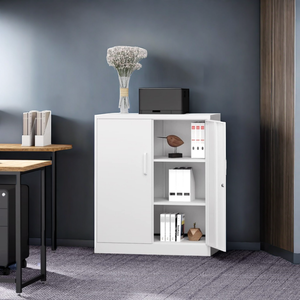 Classeur en acier avec serrure <span class=keywords><strong>Casier</strong></span> de classement en métal pour bureau à domicile salle de sport école pour cuisine et salon stockage - Product Image 2