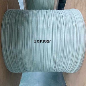 Coiled Fiberglass <b>Rod</b> FRP Strength Member for Fiber Optic Cables - Product Image 6