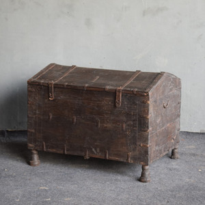 Unique collection Vintage wooden trunk Wooden <b>Box</b> Mix & <b>Match</b> Decor - MOQ 1 Container Only - Product Image 4