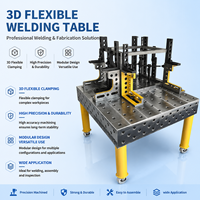 Table de soudage 3D D28 sur mesure, plateforme de soudage modulaire flexible avec traitement de surface au nitruage
