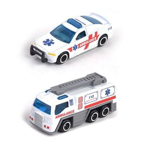 Samtoy 6PCS L'hôpital 1:<span class=keywords><strong>64</strong></span> Friction Alliage Moulé Sous Pression Véhicules Modèle Mini Jouet Voitures <span class=keywords><strong>Ambulance</strong></span> Jouet pour Enfants - Product Image 4