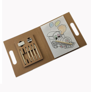 MOQ Thấp Sáng Tạo Sinh Thái Thân Thiện Tái Chế Eco Vẽ Art Set Và Văn Phòng Phẩm Đặt Trong Kho - Product Image 1