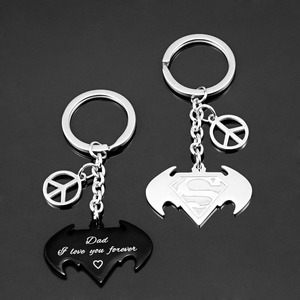 <span class=keywords><strong>Batman</strong></span> & Avengers <span class=keywords><strong>Keychain</strong></span> 'cha tôi cho tình yêu bạn mãi mãi' thép không gỉ kim loại cổ điển & phong cách thời trang cho món quà Ngày của Cha - Product Image 5