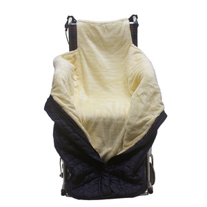 Couverture chaude pour fauteuil roulant, doublure en polaire, housse coupe-vent, accessoire thermique universel pour l'hiver - Product Image 1