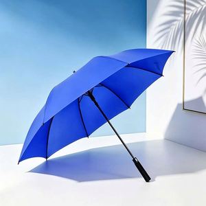 ร่มพับแบบตรงใสสีขาวพร้อมพิมพ์โลโก้ตามสั่ง - Product Image 1